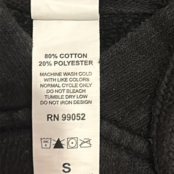 Independent Trading Company Men’s Black Hoodie With Green Writing, Size S - Picture 5 of 5